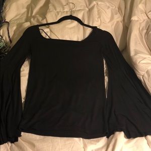 Bell sleeve top